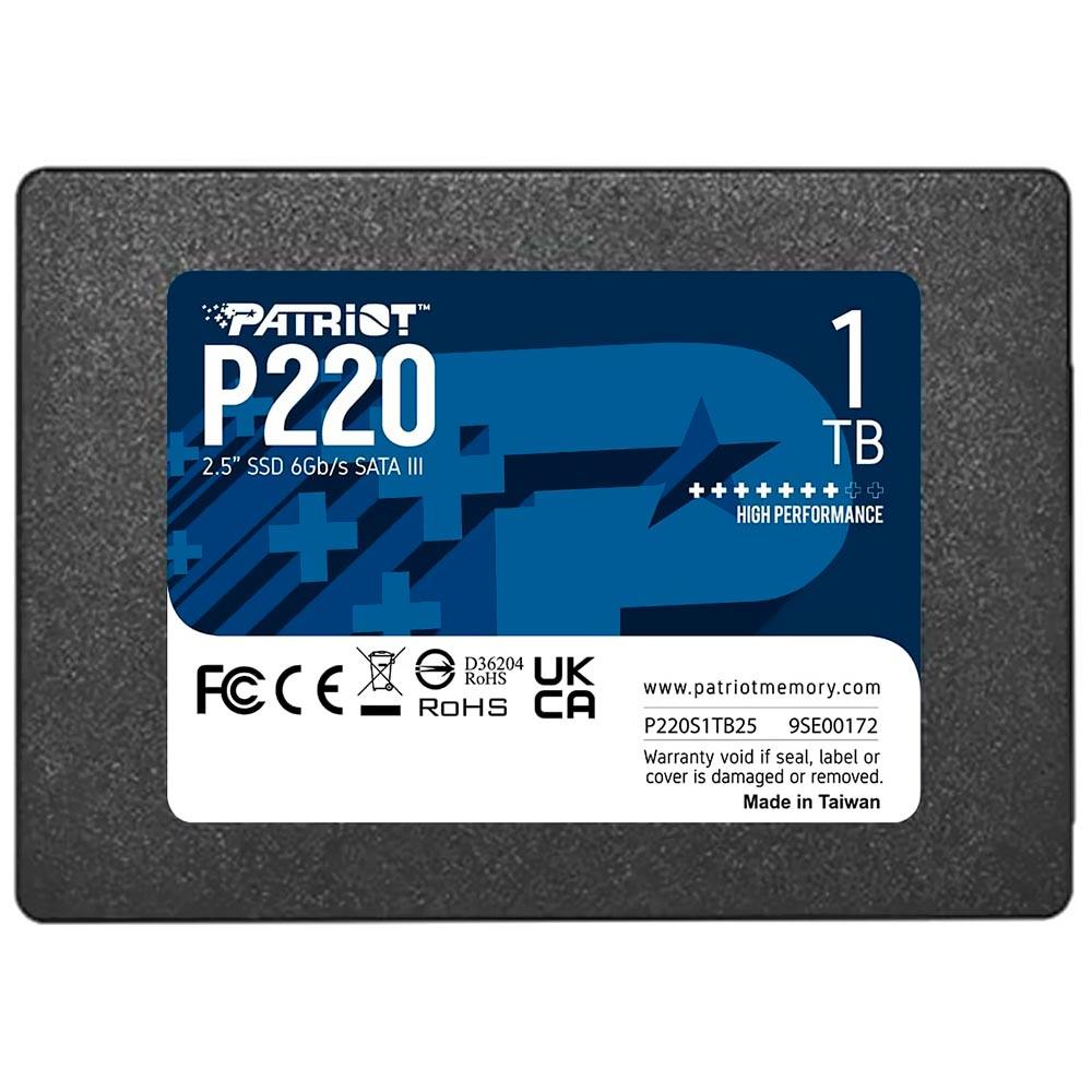 [P220S1TB25] Patriot P220 1TB 2.5" SSD 