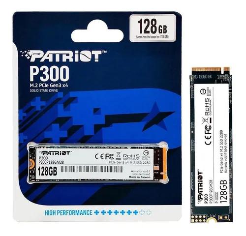[P300P128GM28] Patriot P300 128GB M.2 PCIe NVMe SSD