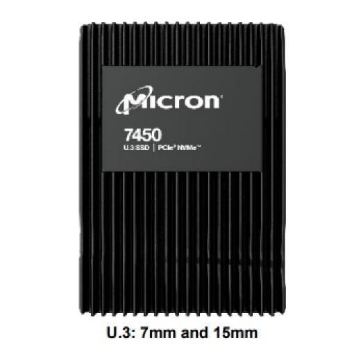 [MTFDKCB1T9TFR-1BC1ZABYYR] Micron 7450 PRO 1920GB U.3 NVME SSD Non-SED