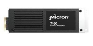 Micron 7450 PRO 3840GB E1.S NVME SSD TCG-Opal with heatsink