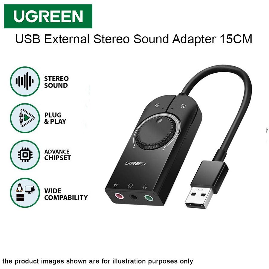 [CM383-80864] UGREEN USB External Stereo Sound Adapter