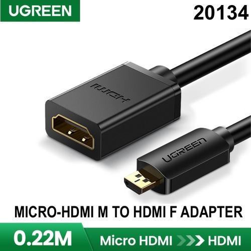 UGREEN Micro HDMI M to HDMI F Adapter Black