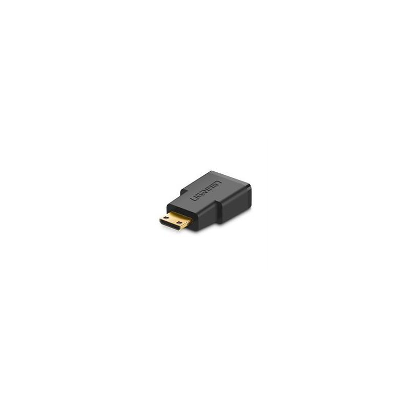 [20101-20101] UGREEN Mini HDMI M to HDMI F Adapter Black