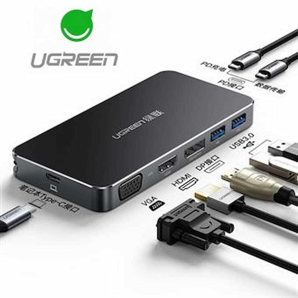 [CM449-20518] UGREEN USB to HDMI + VGA simultaneous display 1080P