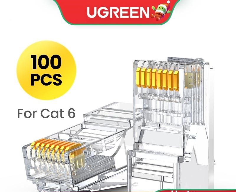 [NW111-50248] UGREEN Cat6 Network Crystal Head 100pack