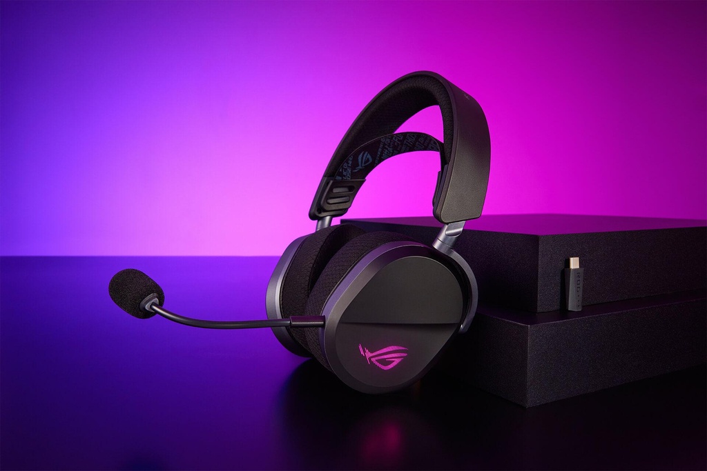 ASUS ROG PELTA Multi Platform Black Wireless Gaming Headset