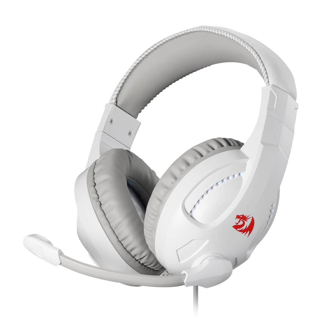 REDRAGON Over-Ear CRONUS Gaming Headset - White