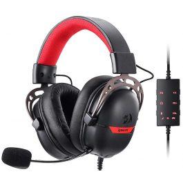 REDRAGON Over-Ear AURORA Gaming Headset - Black