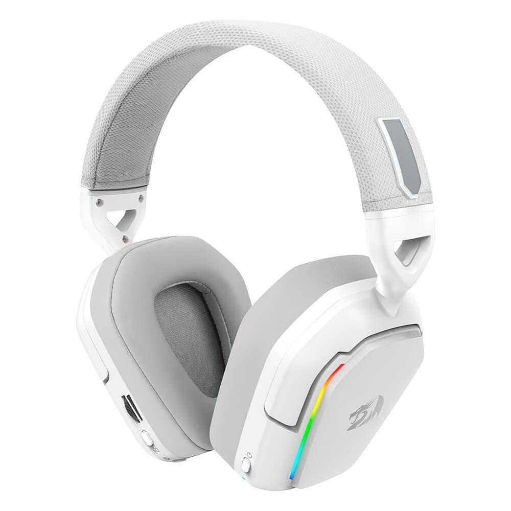 REDRAGON Over-Ear MIRA Gaming Headset - White