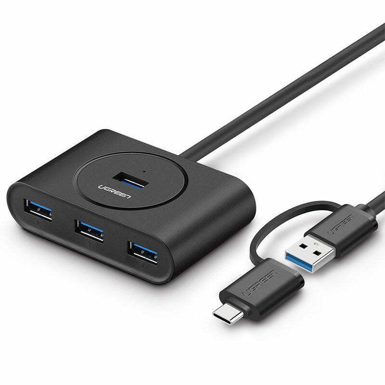 [CR113-20291] UGREEN USB 3.0 Hub  1m (Black)