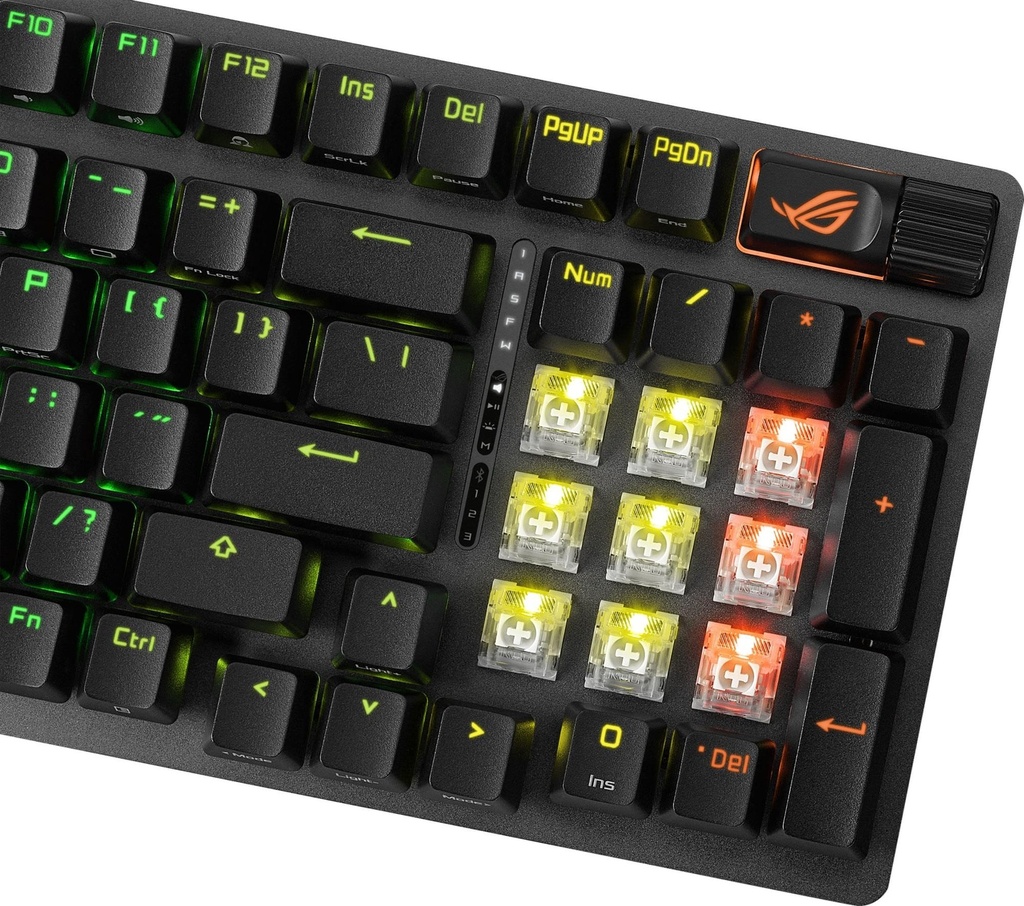 [STRIX-SCOPE-II] ASUS ROG STRIX SCOPE II SNOW LINEAR AURA ARGB WIRELESS BLACK MECHANICAL KEYBOARD