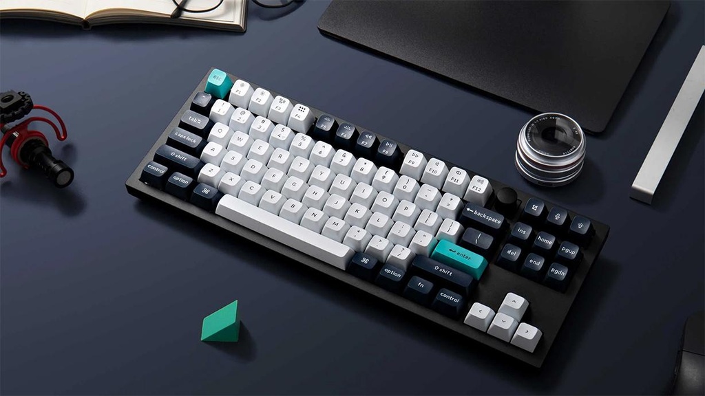 [Q3M-M4] Keychron Q3 Max 80% Full Assembled Knob Banana Switch Hot-Swap Gateron Jupiter RGB Wireless Keyboard - Black