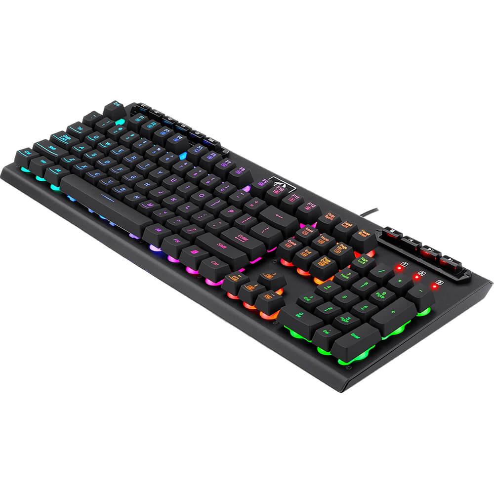 [RD-K513-RGB] REDRAGON ADITYA Membrane Keyboard - Black