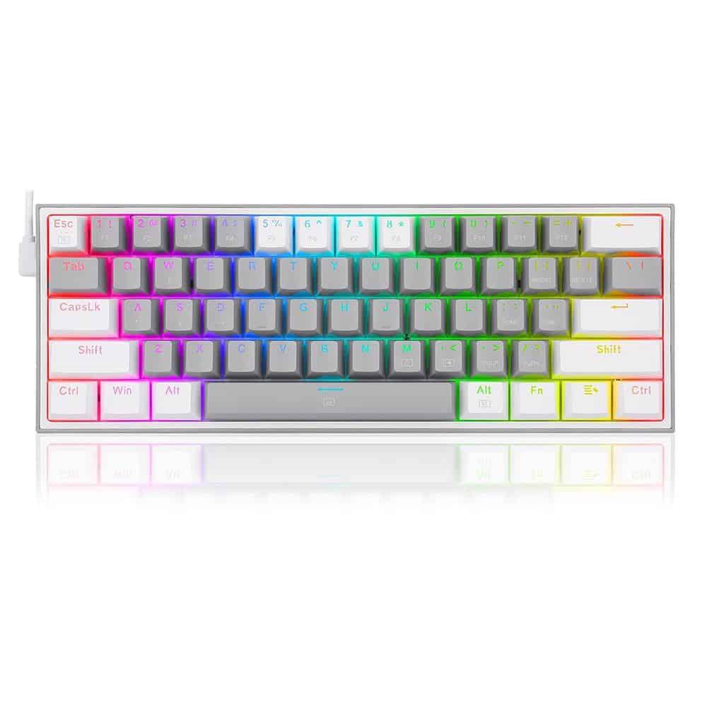 [RD-K617GGB-RGB-M] REDRAGON FIZZ Wired Magnetic Switch Keyboard RGB 61Key Design