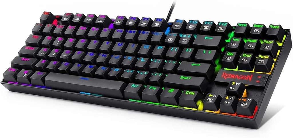 [RD-K552RGB-1] REDRAGON KUMARA RGB MECHANICAL Gaming Keyboard - Black
