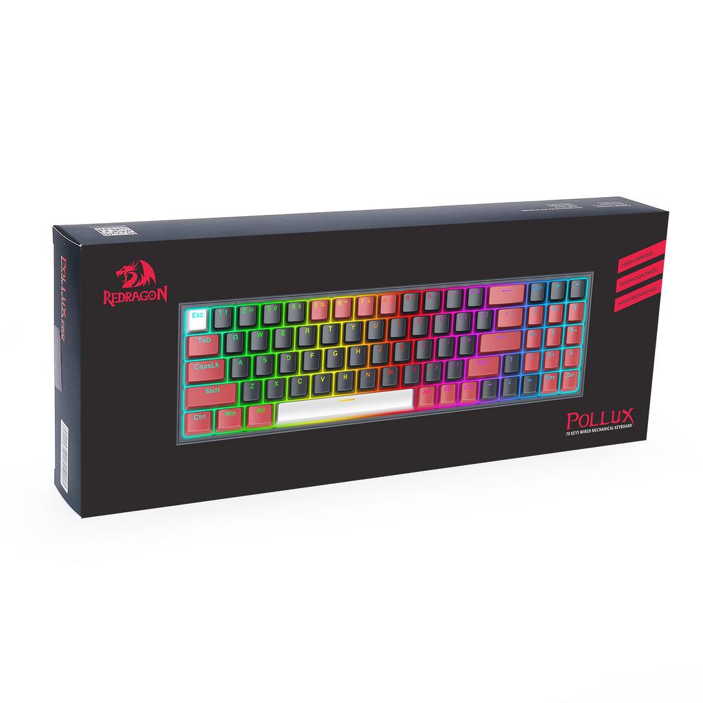 [RD-K628WG-RGB] REDRAGON MECHANICAL Pollux Wired Gaming Keyboard