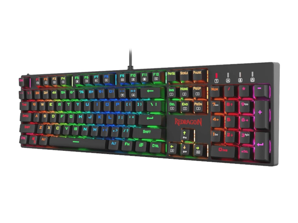 [RD-K582RGB] REDRAGON SURARA MECHANICAL RGB Gaming Keyboard - Black