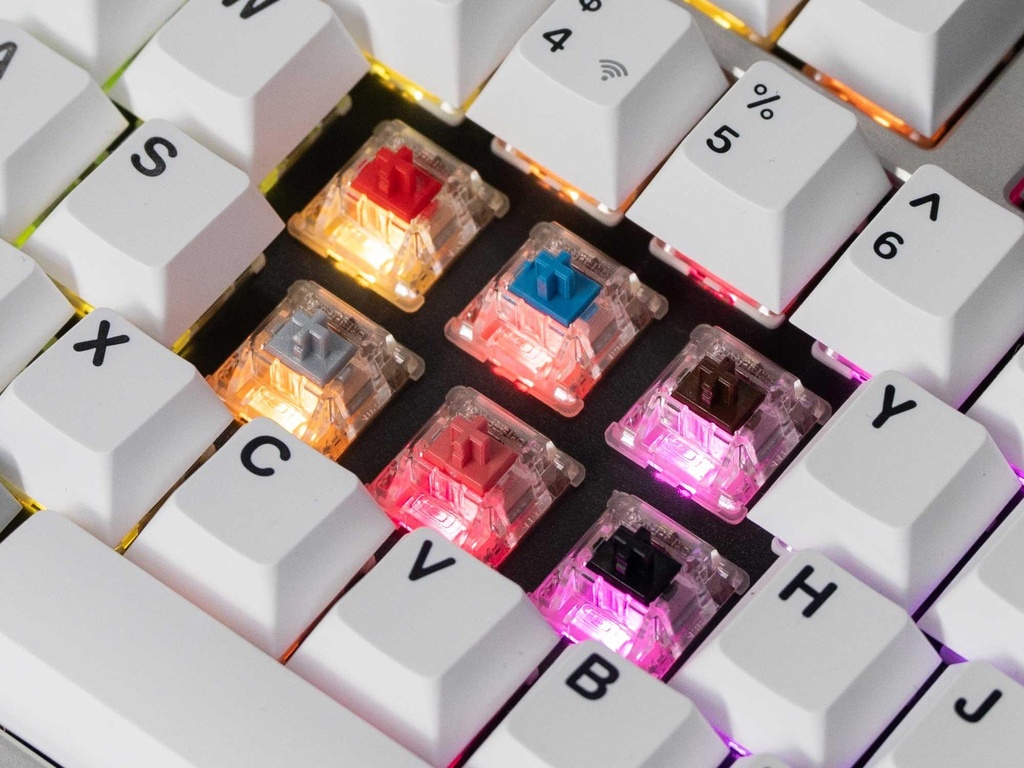 [G204] Keychron Cherry MX2A RGB Silent Red Switches 110 pcs