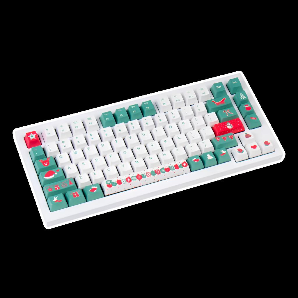 [JM-74] Keychron Dye-Sub PBT Full Keycap Set - Christmas Tree