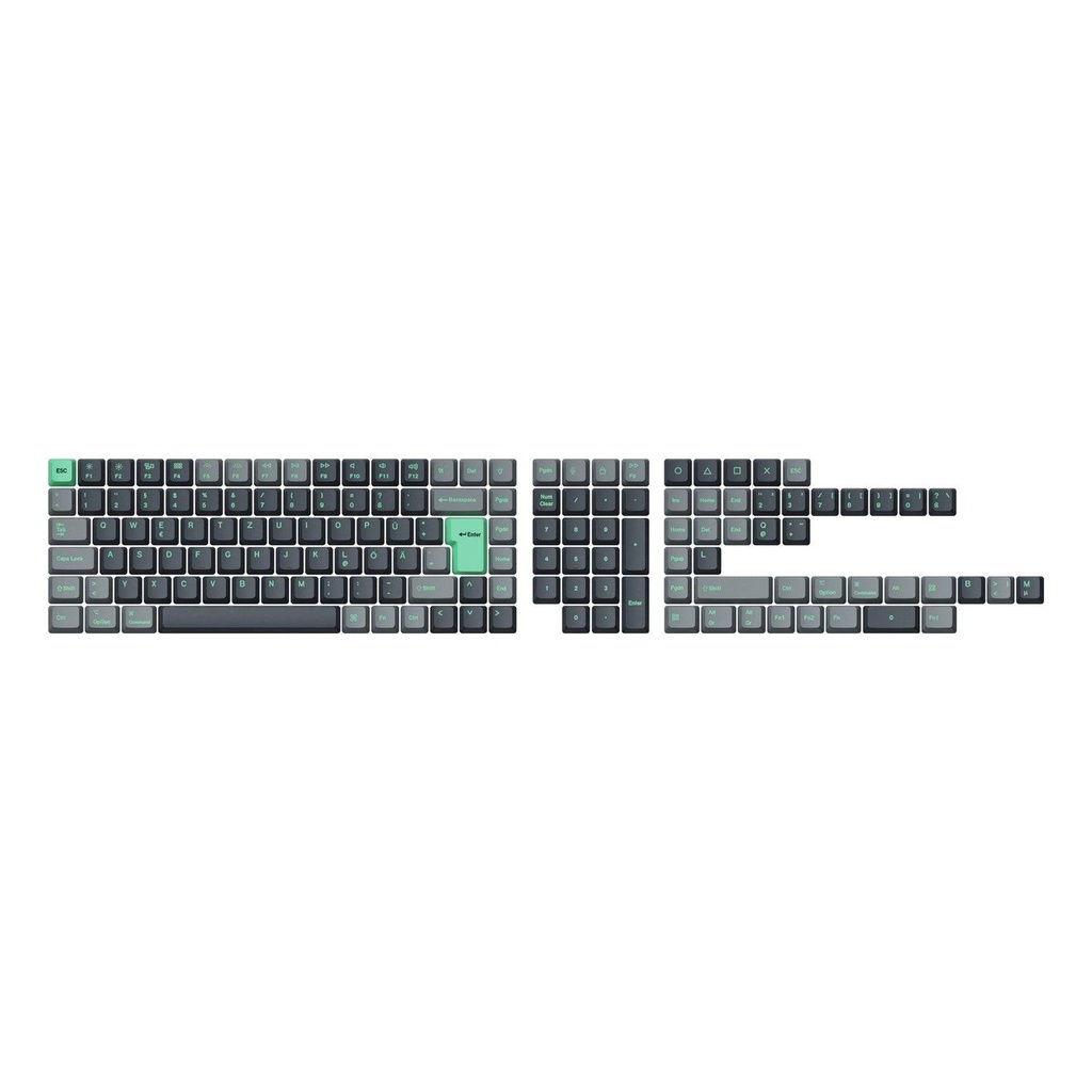[PBT-62] Keychron Dye-Sub PBT Full Keycap Set - Hacker