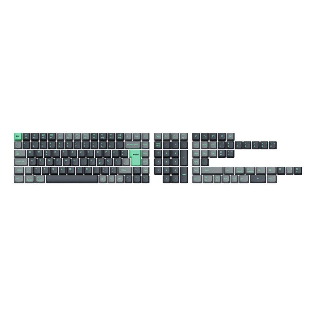 [T7] Keychron OEM Dye-Sub PBT Full Set Keycap Set - Hacker