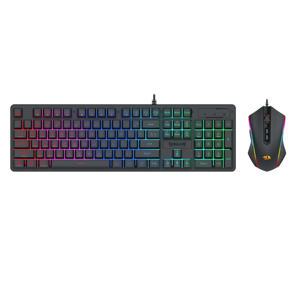 [RD-S107-RGB-BA] REDRAGON S107 2 in 1 Wired Gaming Combo