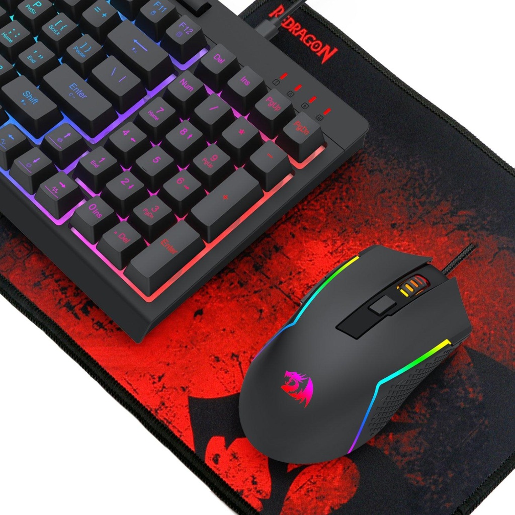 [RD-S148] REDRAGON 4IN1 Gaming Combo K515-RGB + H120-RGB + M616-RGB + P016