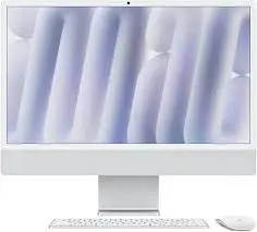 [MCR24SO/A] 24-INCH IMAC WITH RETINA 4.5K DISPLAY: APPLE M4 CHIP WITH 10‑CORE CPU AND 10‑CORE GPU, 24GB, 512GB SSD - SILVER