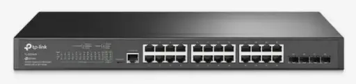 [TL-SG3428] TP-Link 24-Port Gigabit L2+ Managed Switch with 4 x SFP Slots