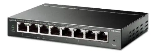 [TL-SG2210MP] TP-Link 8-Port Gigabit Smart Switch with PoE+