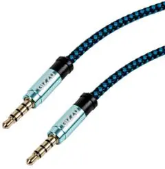 [GCP35MM4] Gizzu 3.5mm 4-Pole 1.5m Audio Cable Poly