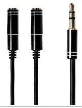 [GAP35M2F] Gizzu 3-Pole Audio Splitter Poly