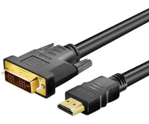 [GCPHD18] Gizzu 1080P HDMI to DVI-D Cable 1.8m Poly